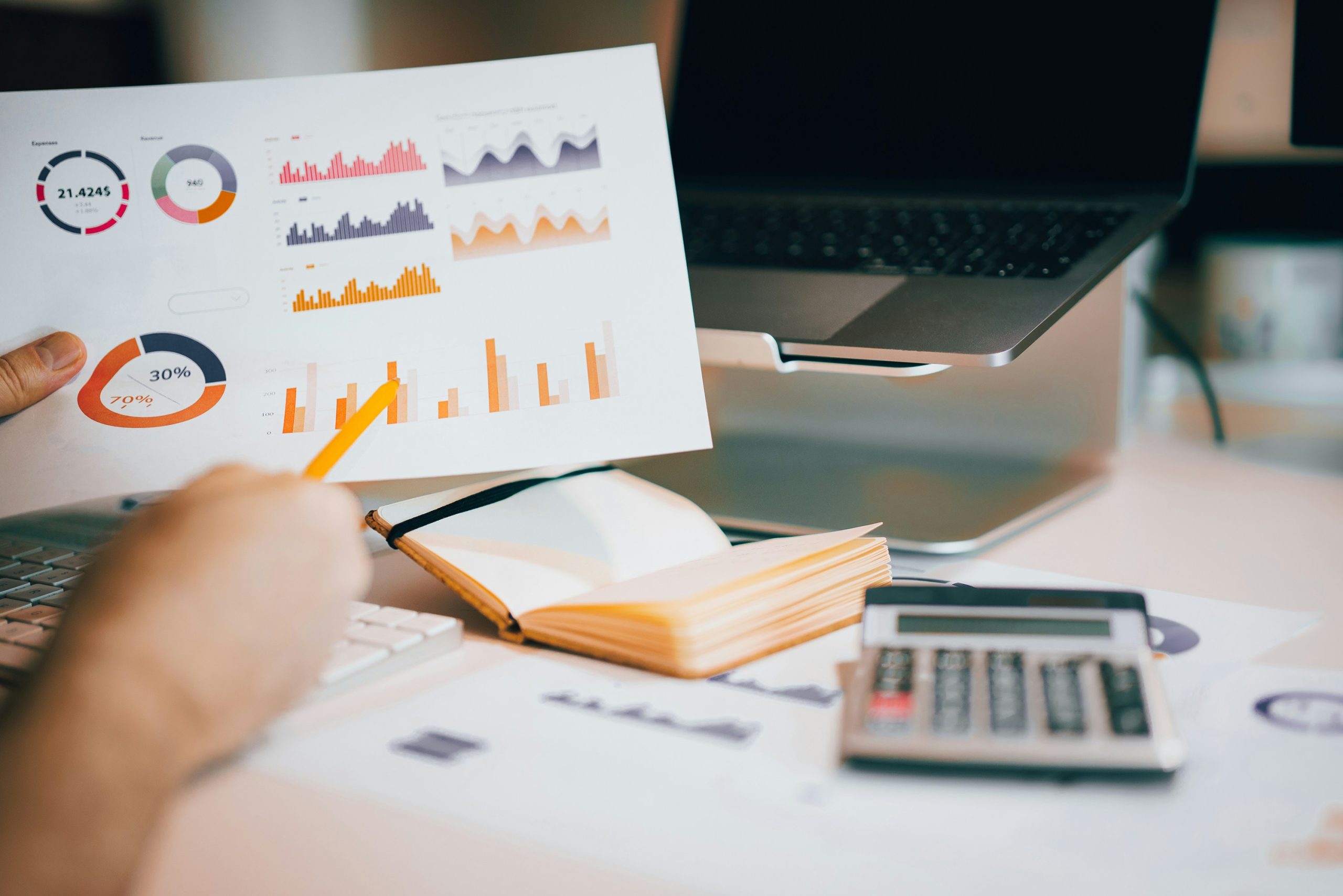 Financial reports and documents at Catholic Social Services